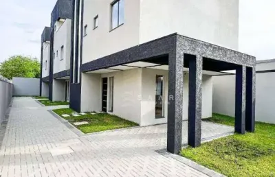 Sobrado com 3 dormitórios à venda, 138 m² por r$ 597.000,00 - uberaba - curitiba/pr