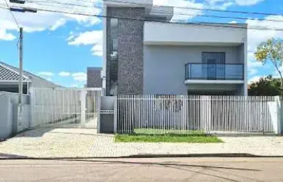 Sobrado com 3 dormitórios à venda, 149 m² por r$ 669.000,00 - atuba - pinhais/pr