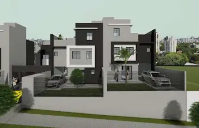 Sobrado com 3 dormitórios à venda, 128 m² por r$ 635.000,00 - uberaba - curitiba/pr