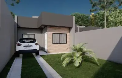 Casa com 3 dormitórios à venda, 54 m² por r$ 350.000,00 - del rey - são josé dos pinhais/pr