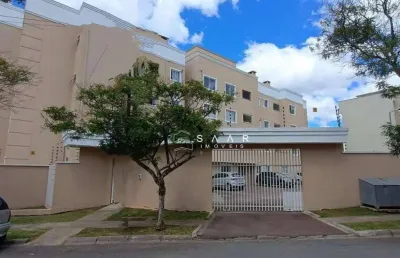 Apartamento com 3 dormitórios à venda, 69 m² por r$ 330.000 - costeira - são josé dos pinhais/pr