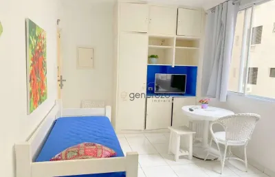 Apartamento kitnet na pitangueiras, 01 vaga de garagem, próximo à praia