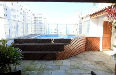 Cobertura duplex na pitangueiras, 02 dormitórios, 01 vaga de garagem