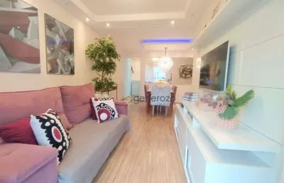 Apartamento reformado, 03 dormitórios, 02 vagas, lazer completo, astúrias
