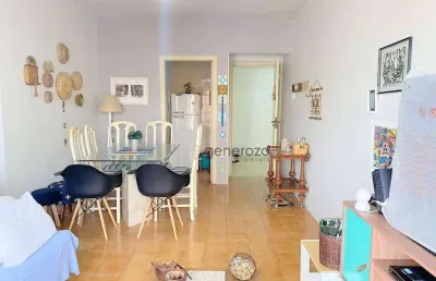 Apartamento na praia do tombo, 02 dormitórios, 01 vaga de garagem