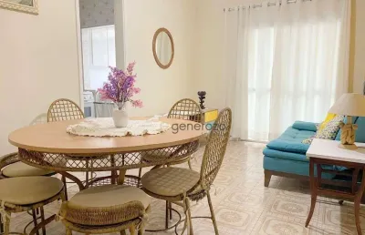 Apartamento na praia de pitangueiras, 01 dormitório, 01 vaga