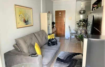 Apartamento para venda na praia das astúrias, 02 dormitórios, 01 vaga de garagem e lazer no prédio