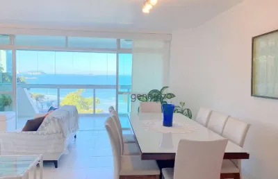Apartamento de frente à praia, 03 dormitórios, 02 vagas, lazer, astúrias