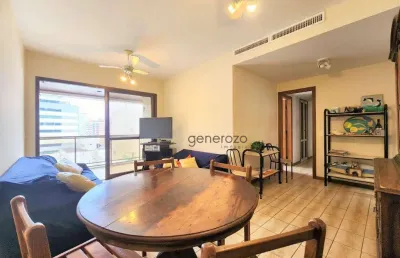 Apartamento para venda na praia das astúrias,  frente ao mar, 03 dormitórios, 01 vaga de garagem e lazer no prédio