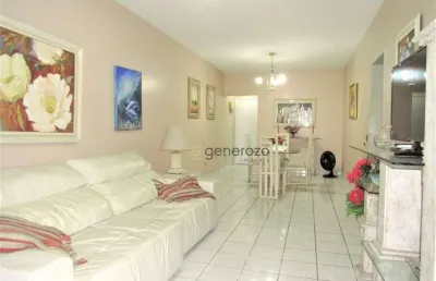Apartamento para venda na praia das pitangueiras, 02 dormitórios, com 02 vagas de garagem e lazer no prédio
