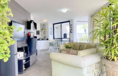 Cobertura duplex na praia de pitangueiras, 03 suítes, 02 vagas