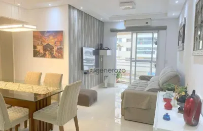 Apartamento na praia de pitangueiras, 03 dormitórios, 02 vagas, lazer