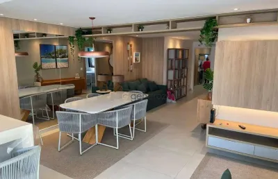 Apartamento à venda, 125 m² por r$ 1.400.000,00 - pitangueiras - guarujá/sp
