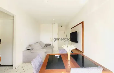 Apartamento á venda na praia da enseada, 02 dormitórios, 01 vaga, lazer