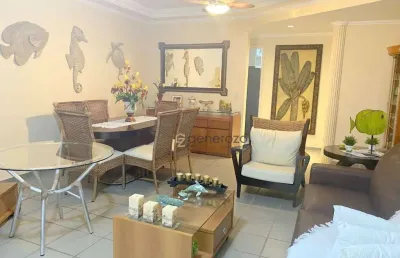 Apartamento á venda na praia das pitangueiras,04 dormitórios, 02 vagas, 01 quadra da praia