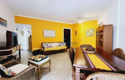 Apartamento a venda na praia das astúrias, 02 dormitórios, com garagem e lazer