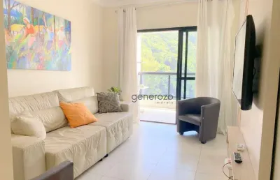 Apartamento à venda na praia de pitangueiras, 02 dormitórios, 02 vagas, lazer