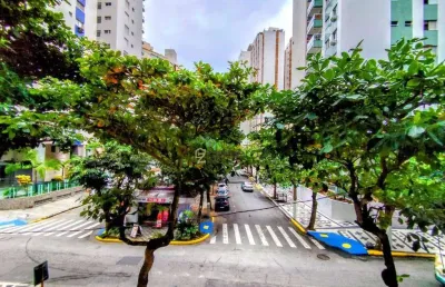 Apartamento á venda na praia das pitangueiras,  01 dormitório, 01 quadra da praia