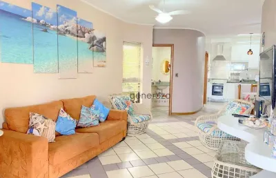Apartamento á venda na praia das pitangueiras, 03 dormitórios, 02 vagas de garagem.