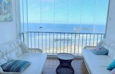 Apartamento á venda na praia das pitangueiras, 03 dormitórios, lazer, 02 vagas