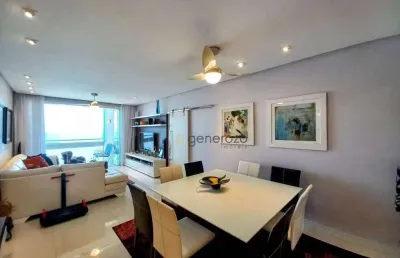 Apartamento com 2 dormitórios à venda, 120 m² por r$ 1.010.000 - praia das pitangueiras - guarujá/sp