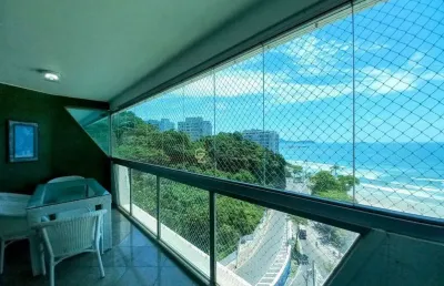 Apartamento com 3 dormitórios à venda, 140 m² por r$ 1.500.000 - astúrias - guarujá/sp
