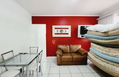 Apartamento a venda na praia das astúrias, 02 dormitórios, 01 vaga de garagem, próximo da praia