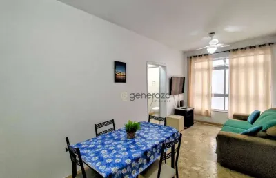 Apartamento á venda na praia das pitangueiras, 01 dormitório, 01 vagas de garagem
