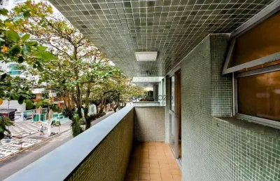 Apartamento com 1 dormitório à venda, 74 m² por r$ 400.000,00 - pitangueiras - guarujá/sp
