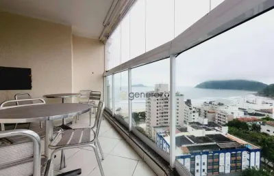 Apartamento com 3 dormitórios à venda, 113 m² por r$ 1.070.000 - praia do tombo - guarujá/sp