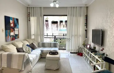 Apartamento a venda na praia das astúrias, 02 dormitórios, com garagem e sacada