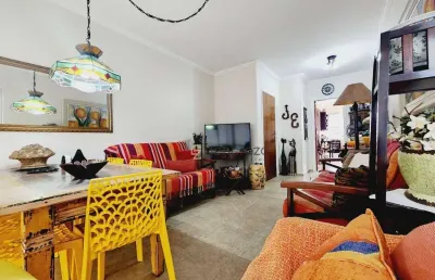 Apartamento a venda na praia das pitangueiras, 03 dormitórios, 02 vagas de garagem e lazer no prédio