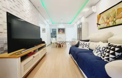 Apartamento a venda na praia das pitangueiras, 03 dormitórios, 02 vagas de garagem e lazer no prédio