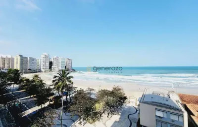 Apartamento a venda na praia das pitangueiras, frente ao mar, 04 dormitórios, 01 vaga de garagem