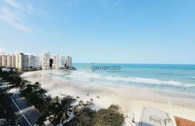 Apartamento a venda na praia das pitangueiras, frente ao mar, 03 dormitórios, com 01 vaga de garagem