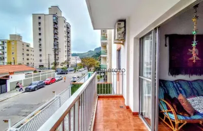 Apartamento à venda na praia das astúrias,02 dormitórios, 01 vaga