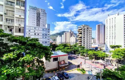 Apartamento na praia de pitangueiras, 02 dormitórios, 01 vaga
