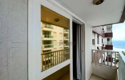 Apartamento com 2 dormitórios à venda, 70 m² por r$ 500.000,00 - pitangueiras - guarujá/sp