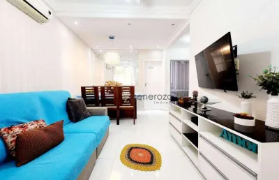 Apartamento a venda na praia das pitangueiras, 02 dormitórios, 01 vaga de garagem