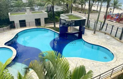 Cobertura duplex à venda na praia do tombo, 04 suítes, 04 vagas de garagem, lazer