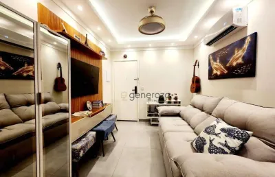 Apartamento a venda na praia das pitangueiras, 01 domritório, 02 vagas de garagem e lazer