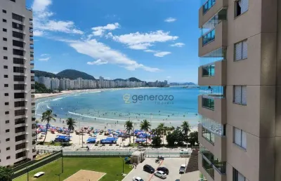 Apartamento a venda na praia das astúrias, prédio novo, 03 domritórios, varanda gourmet, 02 vagas de garagem