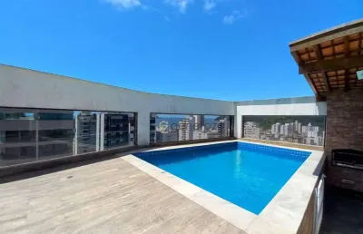 Cobertura com 3 dormitórios à venda, 240 m² por r$ 1.400.000,00 - astúrias - guarujá/sp