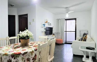 Apartamento a venda na praia do tombo, 02 dormitórios, 01 vaga de garagem e lazer no prédio