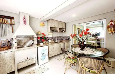 Apartamento a venda na praia das astúrias, varanda gourmet, 03 dormitórios, com 02 vagas e lazer