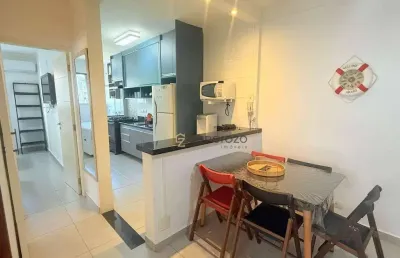 Apartamento na praia das pitangueiras, 01 dormitório, 02 quadras da praia