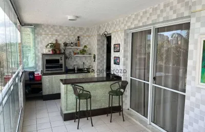 Apartamento a venda na praia das astúrias, varanda gourmet, 03 dormitórios, 02 vagas e lazer completo