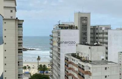 Apartamento com 2 dormitórios para alugar, 79 m² por r$ 4.500,00/mês - pitangueiras - guarujá/sp