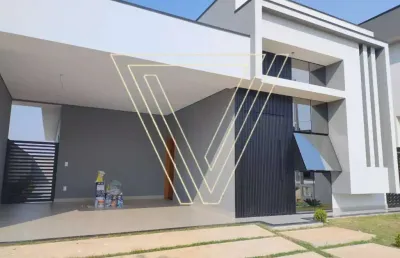 *casa térrea recém construída, 155 m² condomínio gran ville. - cac7867