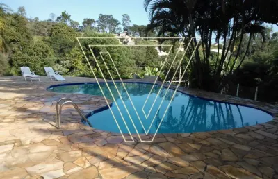 Chácara financiável 4.800m² terreno, piscina, campo futebol - campo limpo paulista - ch6285